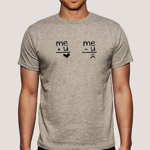 Me plus You Love, Me Minus You  Men's T-shirt