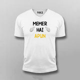 Memer Hai Apun Funny Hindi T-shirt For Men