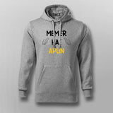 Memer Hai Apun Funny Hindi T-shirt For Men