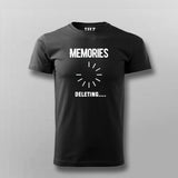 Memories, Deleting T-shirt For Men