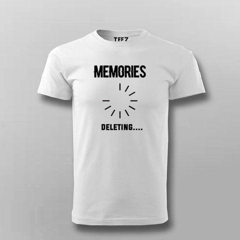 Memories, Deleting T-shirt For Men Online Teez