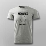 Memories, Deleting T-shirt For Men
