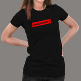 Meninist T-Shirt For Women India