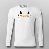 Meow T-Shirt For Men
