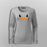 Meow T-Shirt For Women