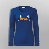 Meow T-Shirt For Women