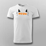 Meow T-Shirt For Men