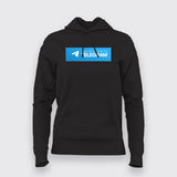 Message Me Only On Telegram Hoodies For Women Online India