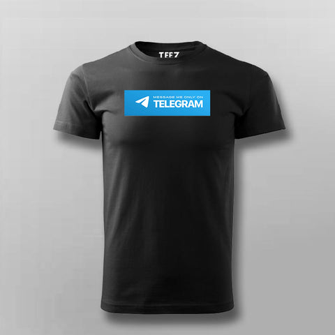 Funny Telegram T-Shirt For Men Online