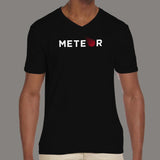 Meteor Js V Neck T-Shirt For Men Online India