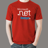 Microsoft .NET Developer T-Shirt - Code, Compile, Conquer