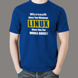 Windows vs Linux T-Shirt - Choose Your House
