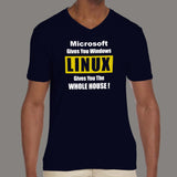 Windows vs Linux T-Shirt - Choose Your House