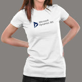 Microsoft Dynamics 365 T-Shirt For Women India