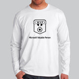 Microsoft Most Valuable Person Full Sleeve T-Shirt For Men Online India