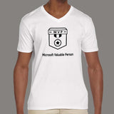 Microsoft Most Valuable Person V Neck T-Shirt For Men Online India