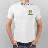 Microsoft Polo T-Shirt On India