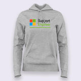 Microsoft Support Engineer Women’s Hoodies India