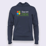 Microsoft Support Engineer Women’s Profession Hoodies Online India