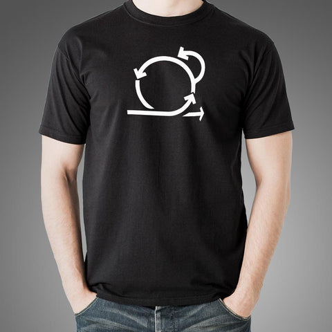 Minimal Scrum Agile Project Management T-Shirt For Men Online India