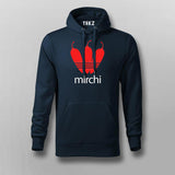 Mirchi Hindi Slogan Hoodies For Men Online India