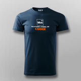 Mm The Atomic Symbol For Cookie Funny T-Shirt For Men