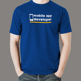 Mobile App Developer T-Shirt For Men