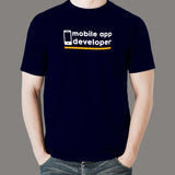 Mobile App Developer T-Shirt For Men