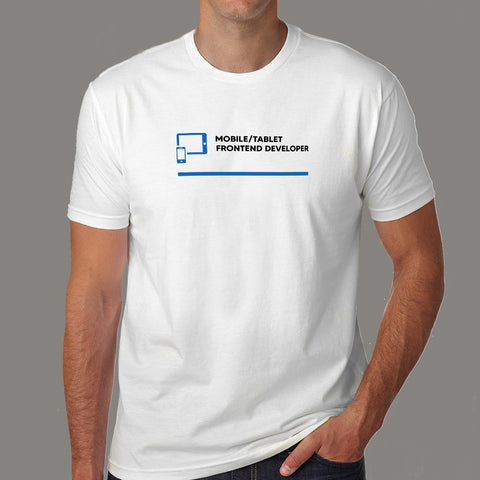 Mobile Tablet Front End Developer Men’s Profession T-Shirt Online India