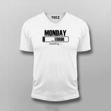 Monday Loading Error Message  T-shirt For Men