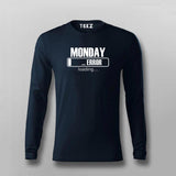 Monday Loading Error Message  T-shirt For Men