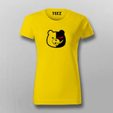 Mono Bear Funny T-Shirt For Women Online India 
