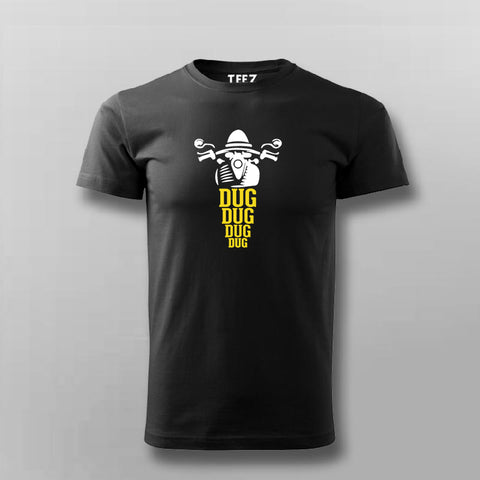 Dug Dug Motercycle Funny T-shirt For Men Online India