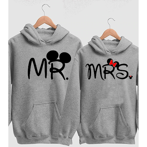 Mr and mrs mickey mouse hoodies sales