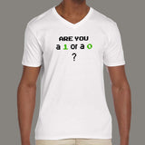 Are You A 1 Or A 0? Mr Robot T-Shirt For Men