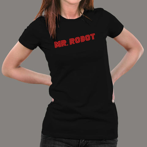 Mr Robot T-Shirt For Women Online India