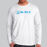 Mr. Fix it Funny Programming Humor Men’s Profession T-Shirt