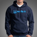 Mr. Fix it Funny Programming Humor Men’s Profession Hoodies India