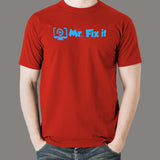 Mr. Fix it Funny Programming Humor Men’s Profession T-Shirt