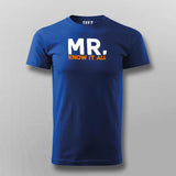 Mr know It All Funny Attitude T-Shirt For Men