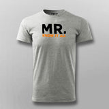 Mr know It All Funny Attitude T-Shirt For Men