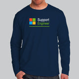 Microsoft Support Engineer Tee - Solving With Care