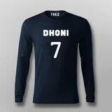 Dhoni Full Sleeve T-Shirt For Men In India