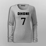 Ms Dhoni T-Shirt For Women