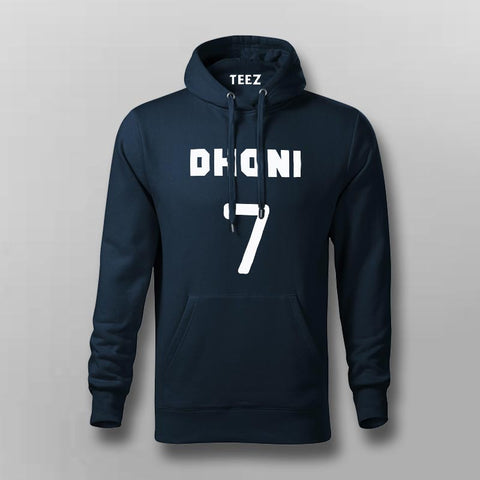 Buy This Ms Dhoni Logo Offer Hoodie For Men (August) For Prepaid Only