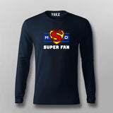 Ms Dhoni Super Fan T-Shirt For Men