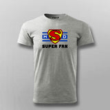 Ms Dhoni Super Fan T-Shirt For Men