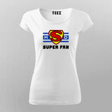 Ms Dhoni Super Fan T-Shirt For Women Online India