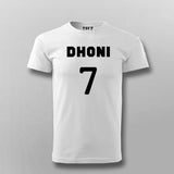 Ms Dhoni 7 T-Shirt On Online India