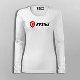 Msi Gaming T-Shirt For Women